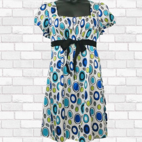 Cato Dresses & Skirts - ➕ CATO White Polka Dot Dress - Size 14